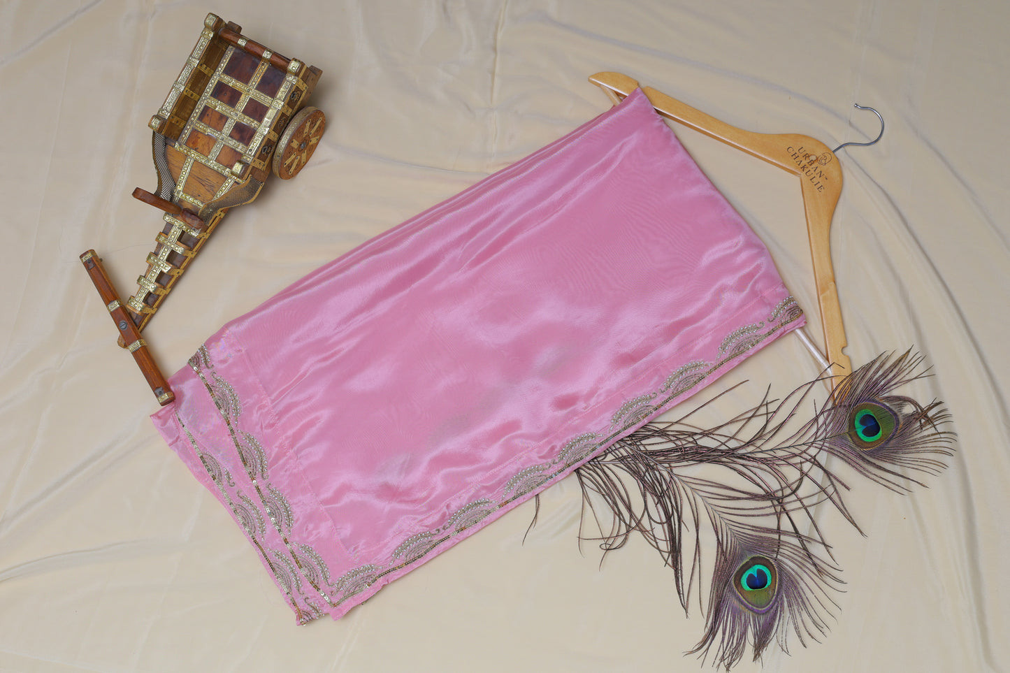 BABY PINK - H.O.SILK SAREE (VASANTA VALLI-SPRING VINE)