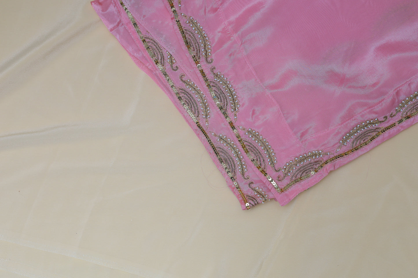 BABY PINK - H.O.SILK SAREE (VASANTA VALLI-SPRING VINE)