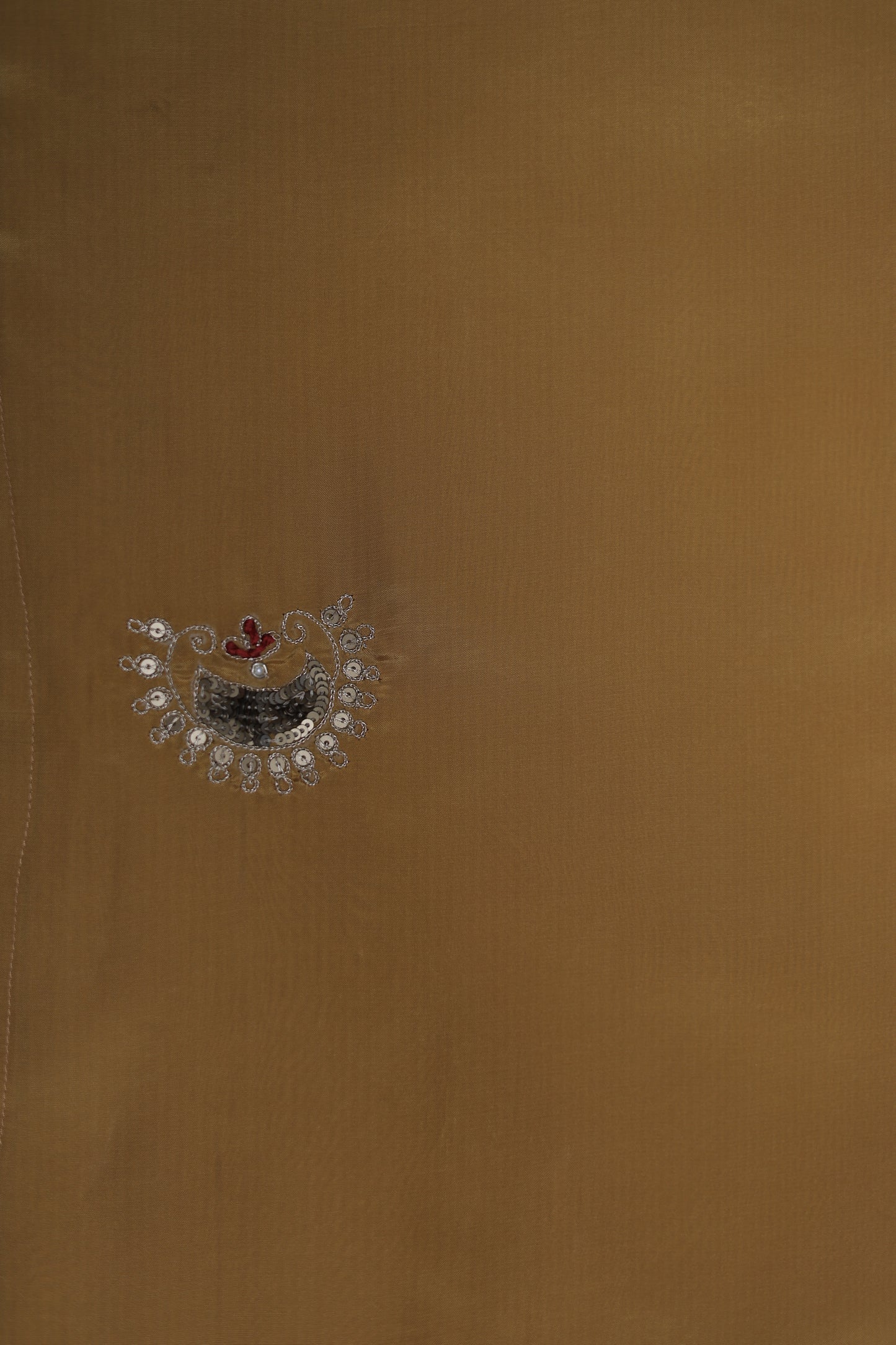 MUSTARD YELLOW- H.O.SILK SAREE (CHANDRIKA BUTTA - MOONLET MOTIFS)