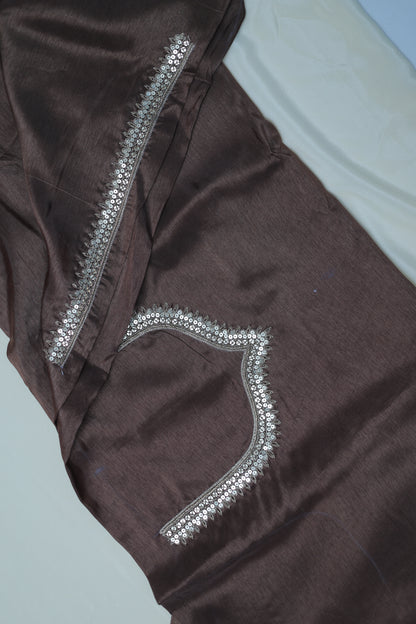 DARK BROWN (ZEWAR-JEWELLERY) SUIT SET