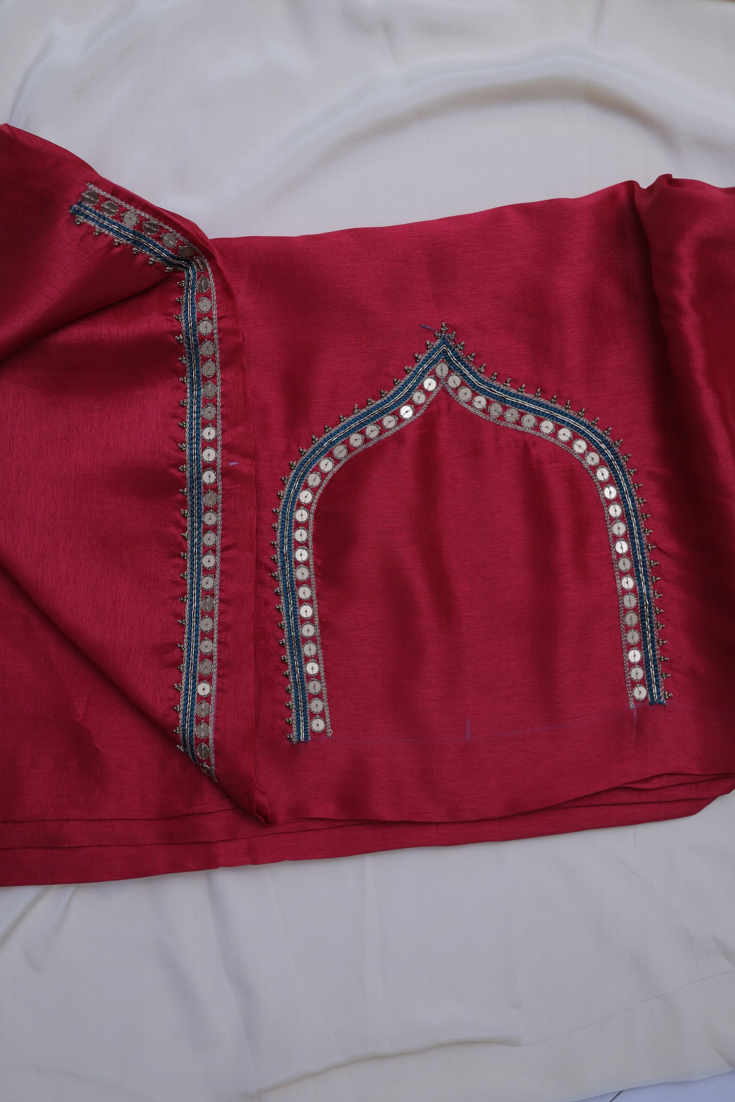 DARK RED (SWARNMALA-GOLDEN GARLAND) SUIT SET