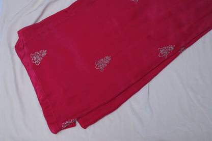 DARK PINK- H.O.SILK SAREE (KANAK BUTTA - GOLDEN MOTIFS)