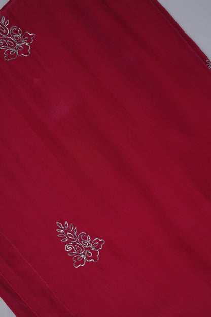 DARK PINK- H.O.SILK SAREE (KANAK BUTTA - GOLDEN MOTIFS)