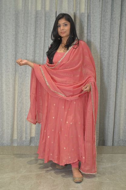 ANARKALI SET WITH PANELS (KALI)