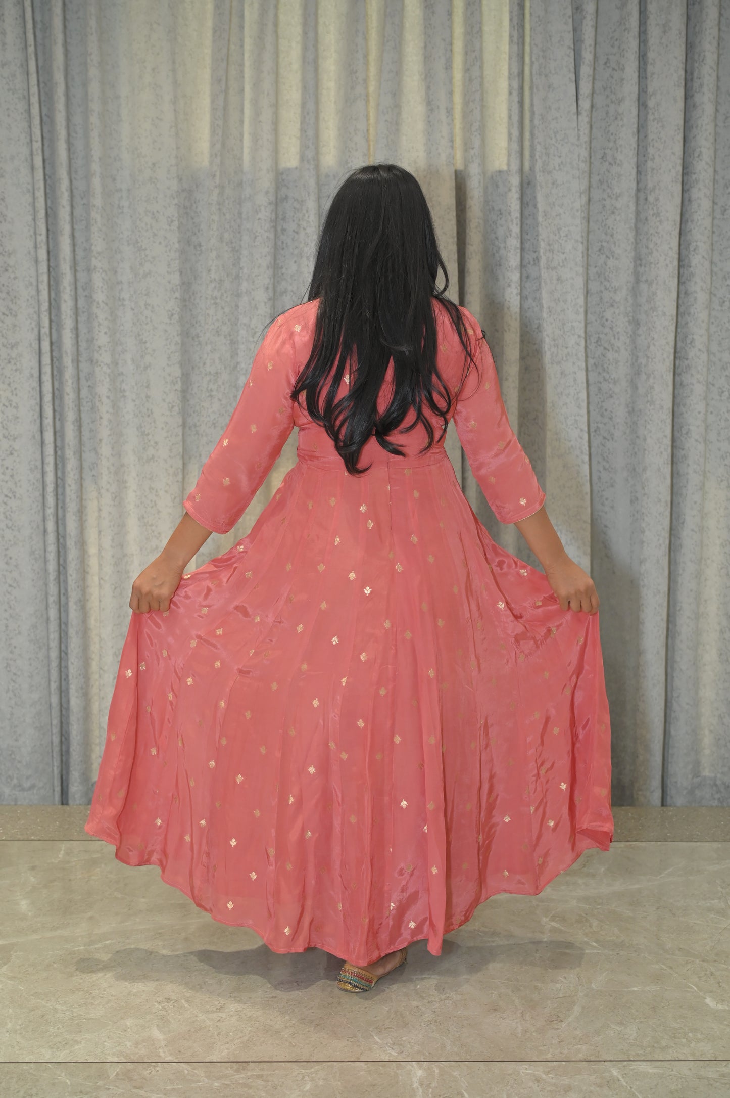 ANARKALI SET WITH PANELS (KALI)