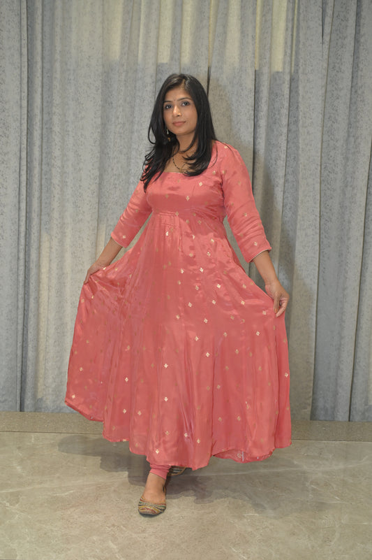 ANARKALI SET WITH PANELS (KALI)