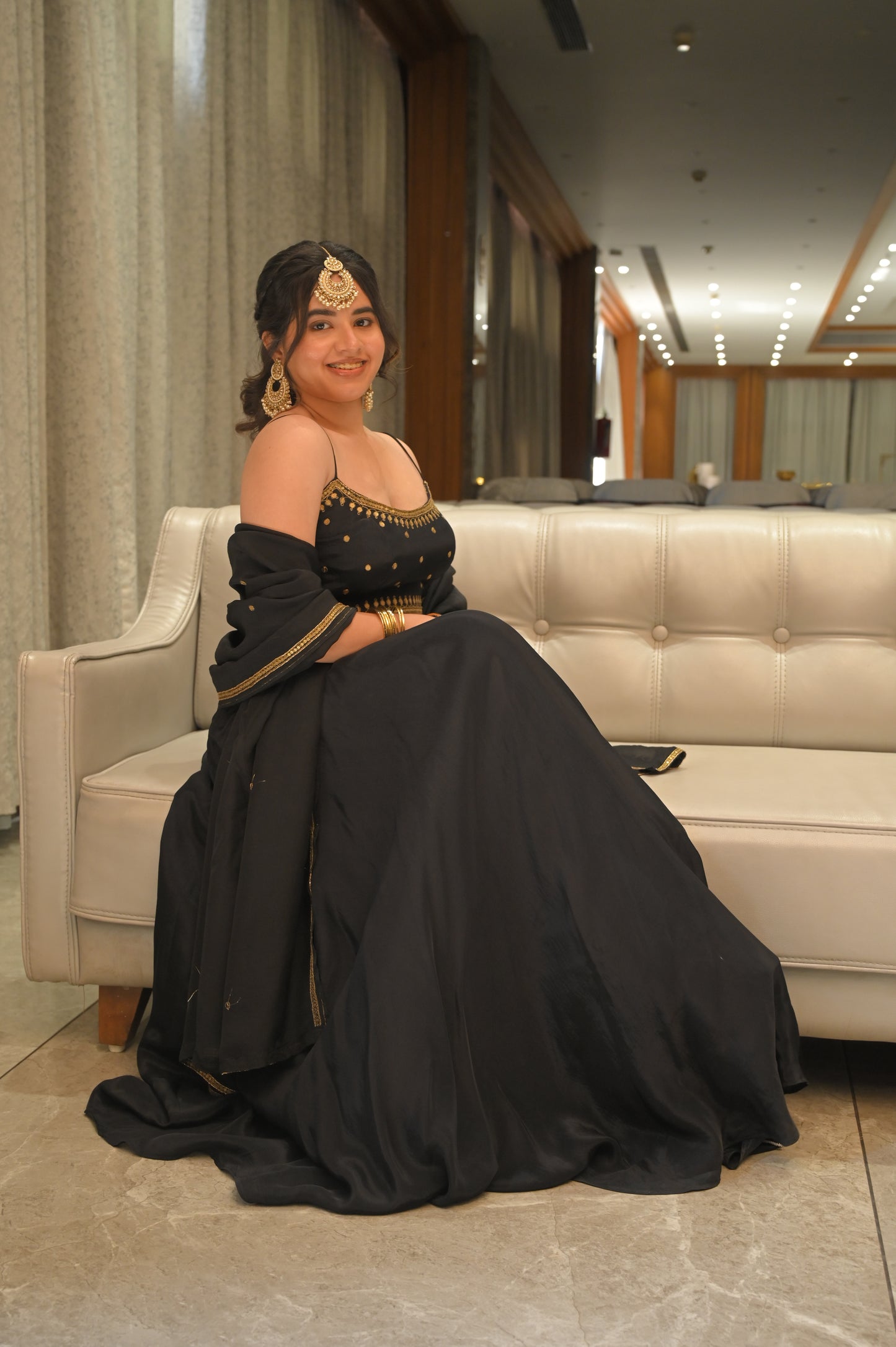 BLACK LEHENGA SET (SHAHI SHYAAM-ROYAL BLACK)